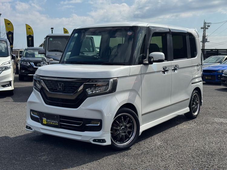 HONDA N-BOX CUSTOM G EX TURBO HONDA SENSING thumbnail 18